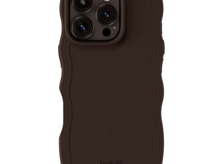 Holdit iPhone 16 Pro Max Wavy Case - Chocolate For Discount