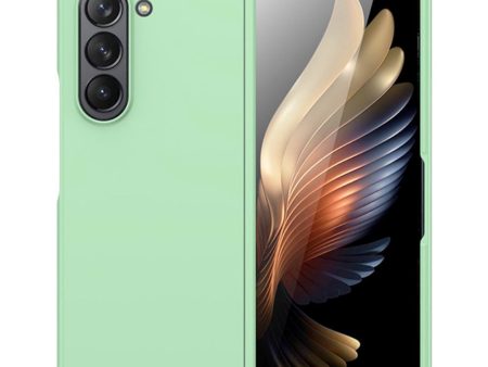 Samsung Galaxy Z Fold5 (5G) Gummibelagt Hård Plastik Cover - Mintgrøn Fashion