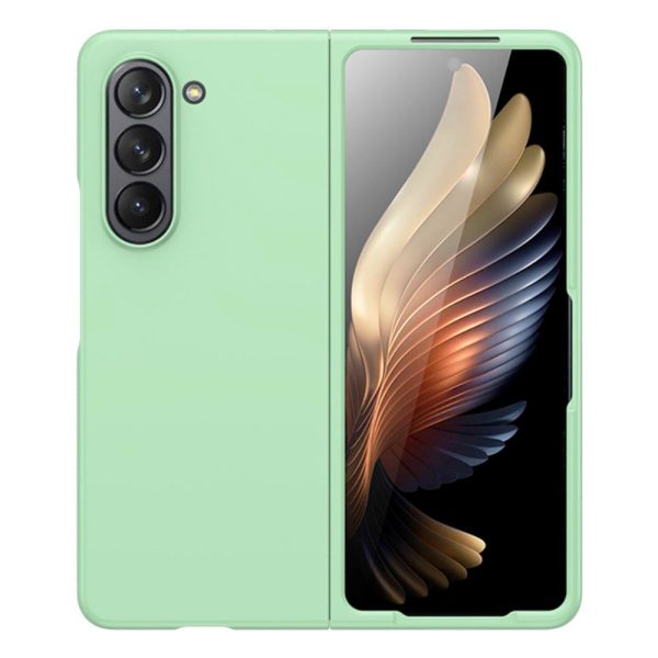 Samsung Galaxy Z Fold5 (5G) Gummibelagt Hård Plastik Cover - Mintgrøn Fashion