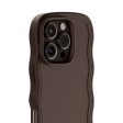 Holdit iPhone 16 Pro Max Wavy Case - Chocolate For Discount