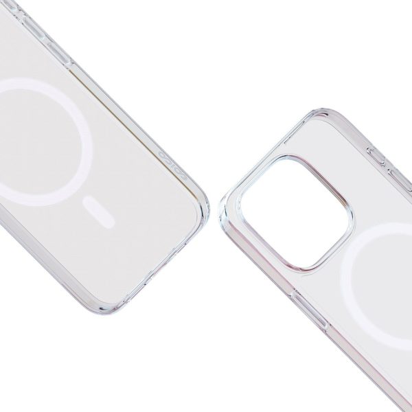 Epico iPhone 15 Pro Mag+ Hero Plastik Cover - MagSafe Kompatibel - Gennemsigtig Online now