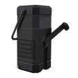 Sandberg Survivor Lantern Powerbank 10.000 mAh m. Solcelle Opladning, Lygte og Radio - USB-A - Sort Hot on Sale