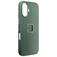 iPhone 16 Peak Design Stof Cover m. SlimLink Beslag - MagSafe Kompatibel - Sage Online Sale