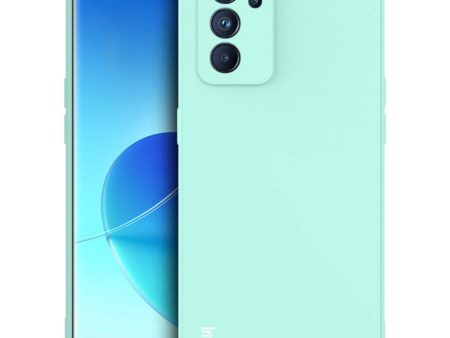 Oppo Reno6 Pro IMAK Fleksibelt Cover - Cyan Sale