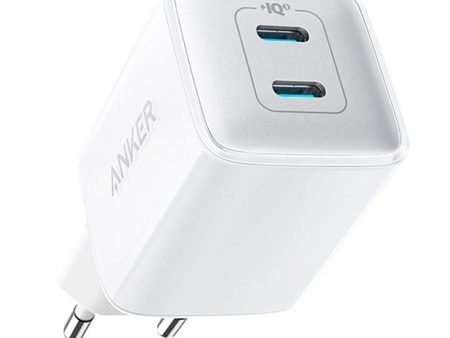 Anker 521 40W Vægoplader m. 2 x USB-C - Hvid Cheap