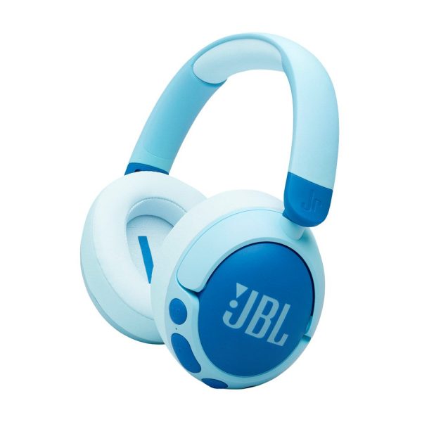 JBL Junior 470NC Over-Ear Børne Headset Maks. 85 dB m. Bluetooth og Aktiv Støjreduktion - Høretelefoner - Blå Online