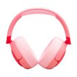 JBL Junior 470NC Over-Ear Børne Headset Maks. 85 dB m. Bluetooth og Aktiv Støjreduktion - Høretelefoner - Lyserød Supply