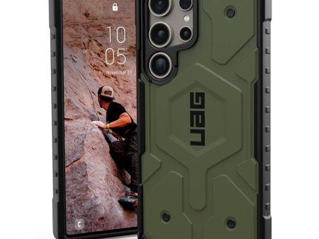 Samsung Galaxy S24 Ultra UAG PATHFINDER Series Cover - MagSafe Kompatibel - Olive Supply