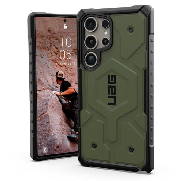 Samsung Galaxy S24 Ultra UAG PATHFINDER Series Cover - MagSafe Kompatibel - Olive Supply