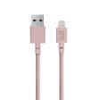 Native Union Belt Kabel USB-A til Lightning m. Læderspænde 1.2 m. - Rose Online Hot Sale