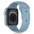 Apple Watch (42 44 SE 45 46 49mm) Tech-Protect Silikone Urrem - Winter Blue For Sale