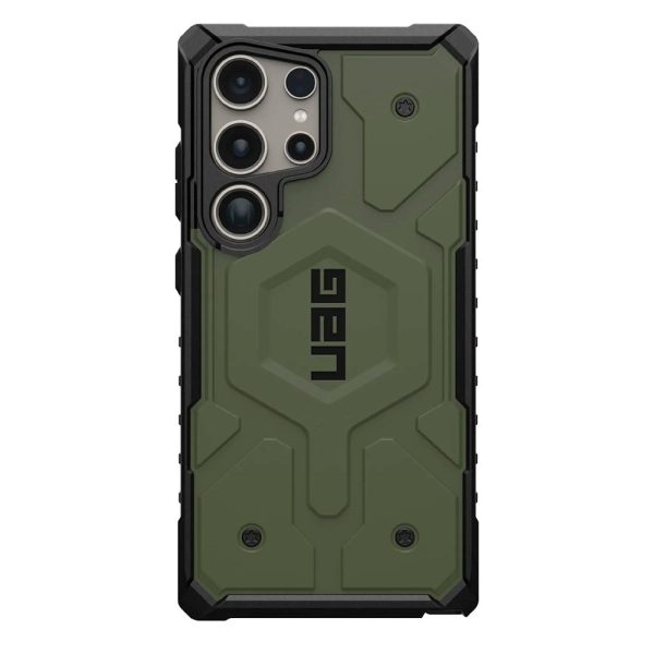 Samsung Galaxy S24 Ultra UAG PATHFINDER Series Cover - MagSafe Kompatibel - Olive Supply