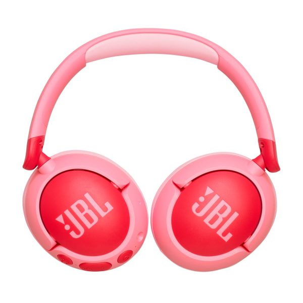 JBL Junior 470NC Over-Ear Børne Headset Maks. 85 dB m. Bluetooth og Aktiv Støjreduktion - Høretelefoner - Lyserød Supply