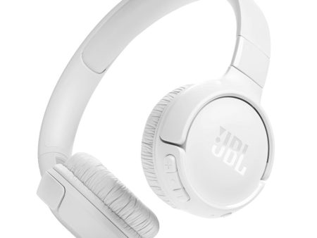 JBL TUNE 520BT - Bluetooth On-Ear Hovedtelefoner - Hvid Online Sale