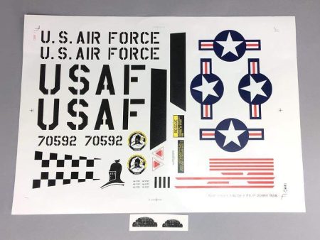 Freewing 80mm EDF T-33 Decal Sheet - USAF For Cheap