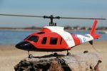 RotorScale A-109 Coast Guard Rescue 450 Size Helicopter - PNP- (OPEN BOX) on Sale