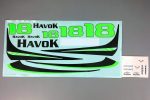 Skynetic 1000mm Havok Racer Decal Sheet Supply