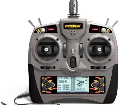 Detrum GAVIN-6C 6-Channel Transmitter with RXC7 Receiver and RC Flight Simulator - (OPEN BOX) Fashion