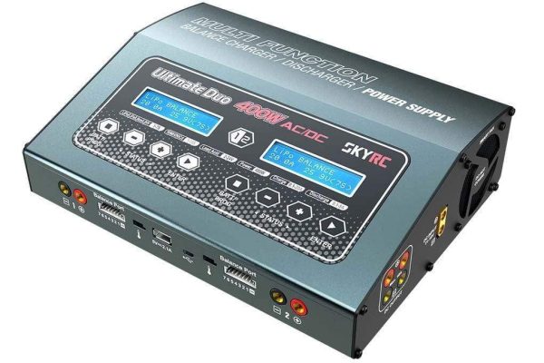 SkyRC D400 400W 7 Cell (7S) Ultimate AC DC Dual LiPo Battery Charger - (OPEN BOX) Discount