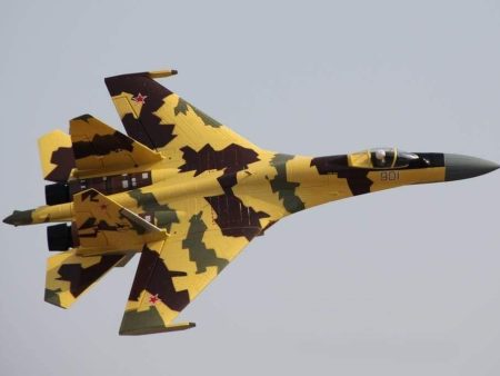 Freewing SU-35 Desert Camo Twin 70mm EDF Vectored Thrust Jet - PNP - (OPEN BOX) Sale