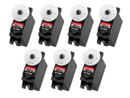 Hitec HS-85BB High Torque Micro Servo Airplane Multi-Pack (7 Servos) Fashion