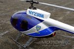 RotorScale MD500E Police Blue 450 Size Helicopter - PNP - (OPEN BOX) Online Sale