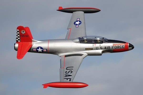 Freewing T-33 Shooting Star USAF 80mm EDF Jet - ARF PLUS on Sale