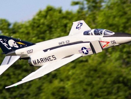 Freewing F-4 Phantom II  Ghost Grey  Ultra Performance 8S 90mm EDF Jet - PNP - (OPEN BOX) Online