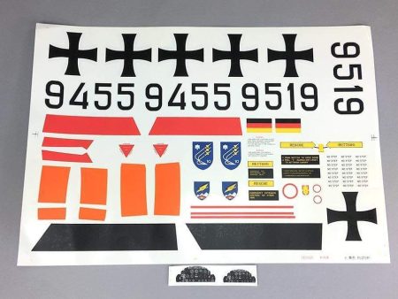 Freewing 80mm EDF T-33 Decal Sheet - German Sale